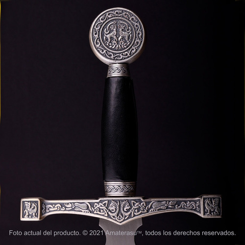 Imagen 3 de 10 de Daga Excalibur Rey Arturo De Pendragon Marto Toledo Espada