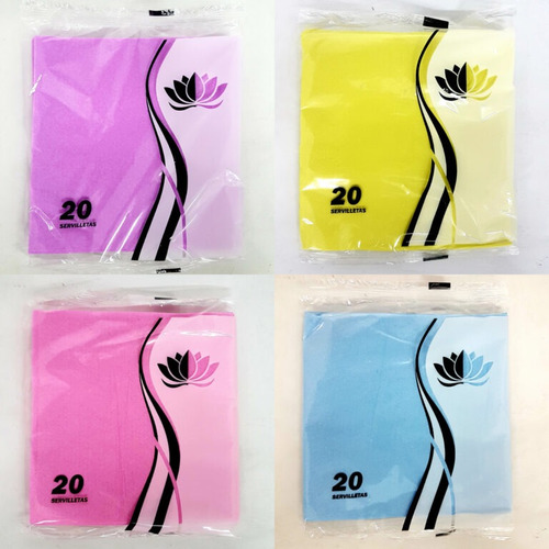 Servilletas De Papel Lisas (pack X 20)