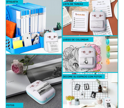 Papel Autoadhesivo X10u Para Mini Impresora 57mm X 2.7mts
