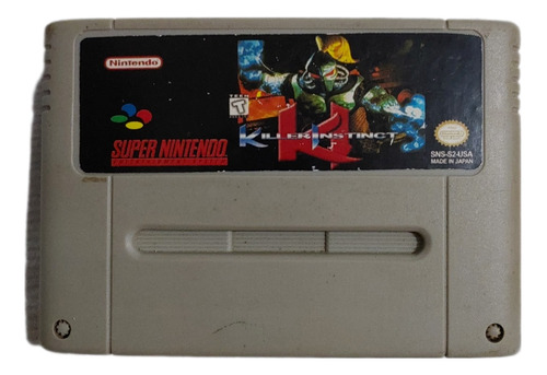 Killer Instinct Super Nintendo Snes 