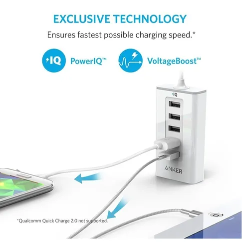 Cargador Auto Multiple 5 Usb 50w Anker / Promoferta
