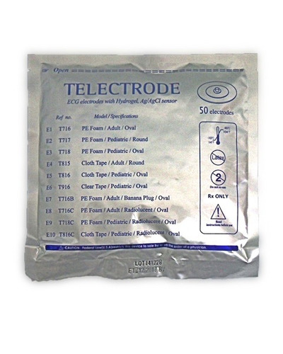 Electrodos Para Ecg Y Holter Telectrode Adulto