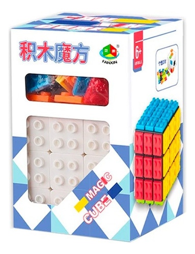 Cubo 3x3 Bloques De Construcción Profesional Fanxin Original