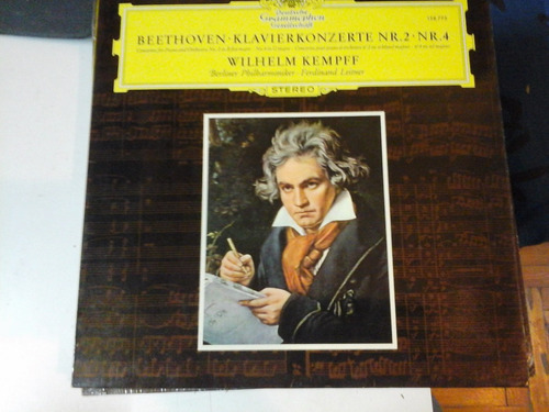 Vinilo 4883 - Klavierkonzerte N° 2 Y N° 4 - Beethoven 