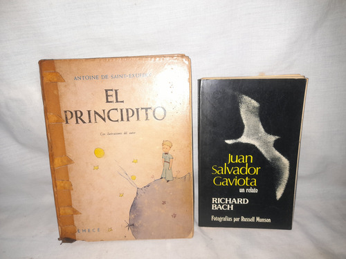Juan Salvador Gaviota -richard Bach + El Principito Exupery (Usado)