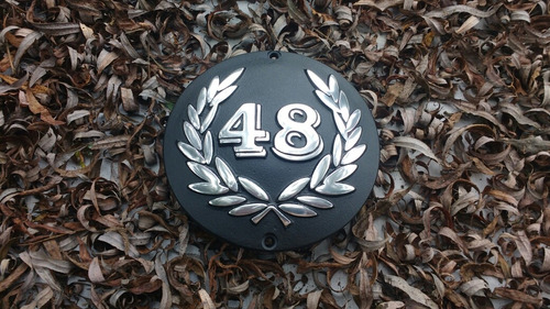 Tampa Artesanal Da Primária Harley Davidson Forthy Eight 48
