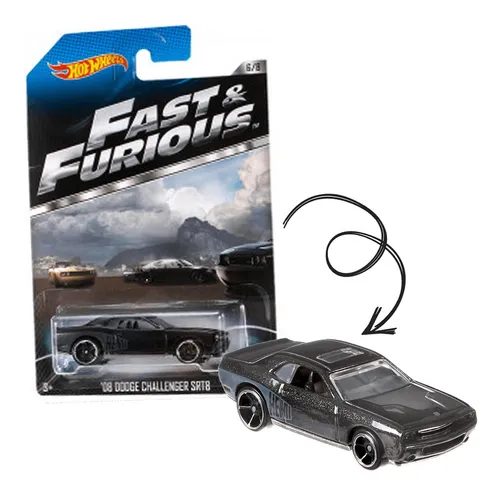 Hot Wheels Fast Furious 8 Dodge Challenger Srt8 Mattel Y2130