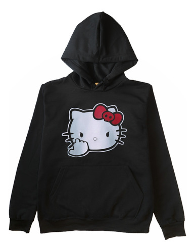 Sudadera Con Gorro Estampada Hello Kitty Hoodie Unisex