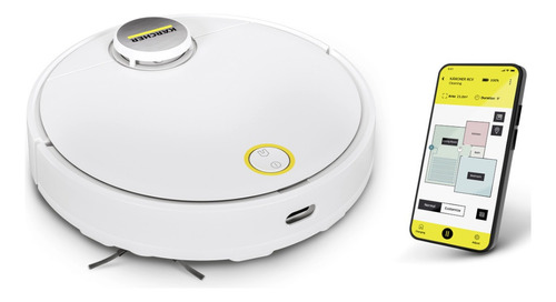 Robô Aspirador De Pó Comando Por App Rcv 3 Karcher 110v/220v