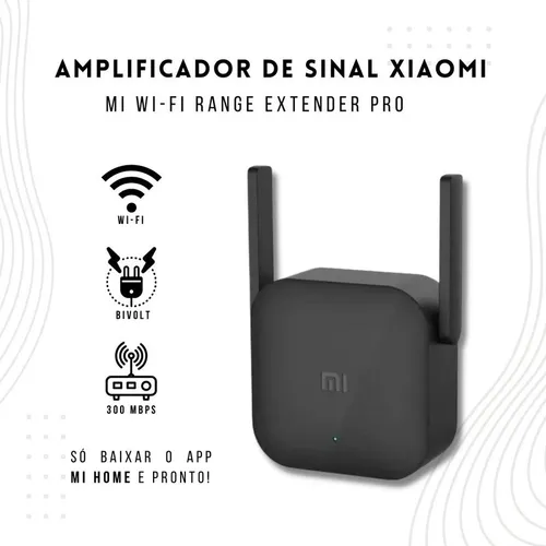 Amplificador De Sinal Wifi Sem Fio Xiaomi Pro 300mbps