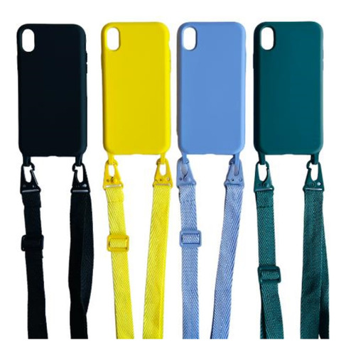 Carcasa Para iPhone XR Colgante Ajustable Color 