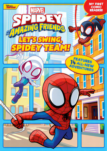 Spidey And His Amazing Friends Let's Swing, Spidey Team!, De Behling, Steve. Editorial Disney Pr, Tapa Blanda En Inglés