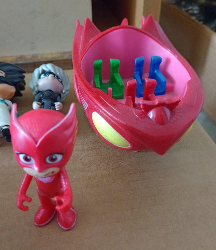 Pj Masks Heroes En Pijama X3 Personajes Y Sus Vehiculos