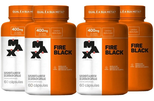 Atacado Revenda 4x Termogênico 60 Cáps - Max Titanium + Nf-e