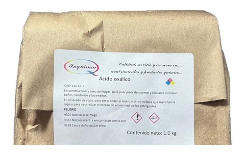Pulimento Ácido Oxálico, 1 Kg