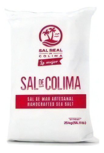 Sal De Mar En Grano Natural Sal Real De Colima Costal 25 Kg