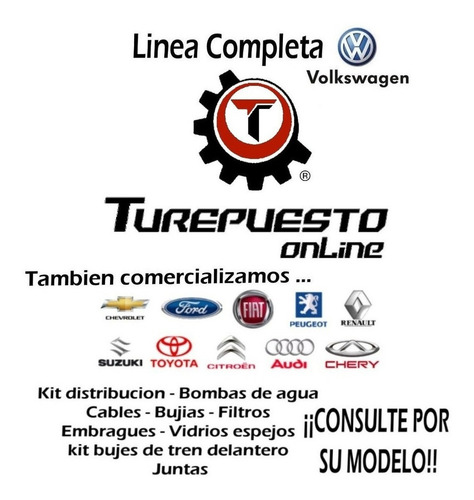Kit Distribucion Original Bomba Bras Fiat Idea 1.4 Fire 8v