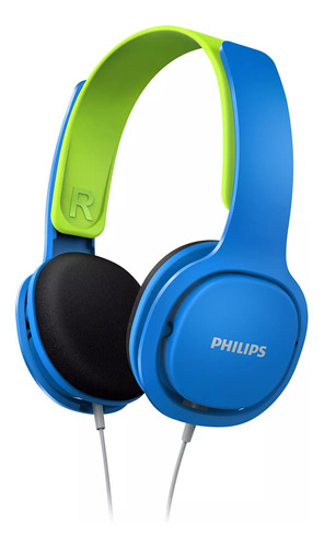 Auricular Philips Shk-2000bl Azul Kids