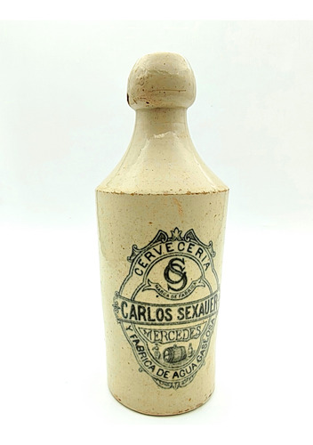 Botella De Gres Sexauer Mercedes Et Negra - Bar (Usado)