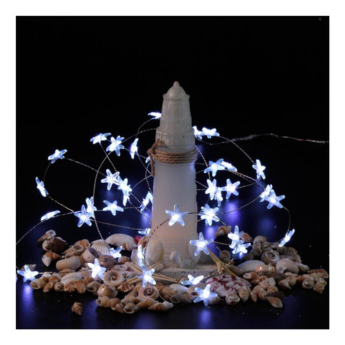 Cadena De Luces Impress Life Con Temática Navideña, Decoraci