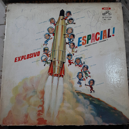 Vinilo Explosivo Espacial Segunda Epoca Vol 1 Cp2