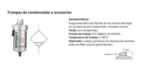 Trampas De Condensados Serie  Hed402-04  1/2    Atomático