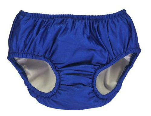 Pañal De Natación Reutilizable , Azul Real, Talla 2t