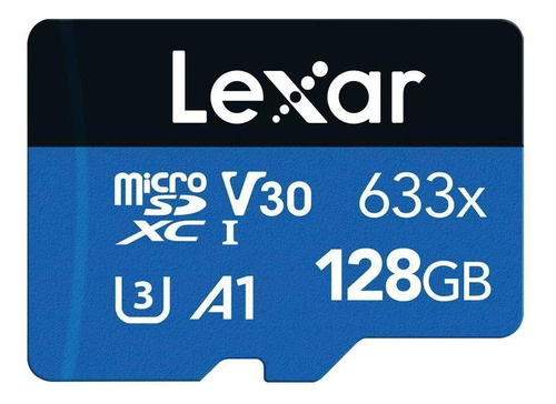 Tarjeta de memoria micro SD Lexar Xc 128 GB UHS-i 100 MB/s