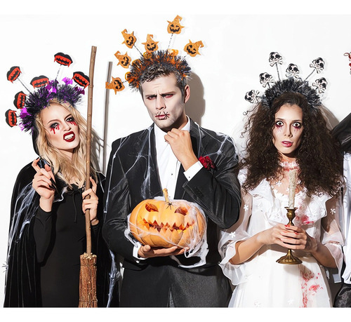 . 15 Nuevas Diademas De Halloween Con Diademas De Calabaza