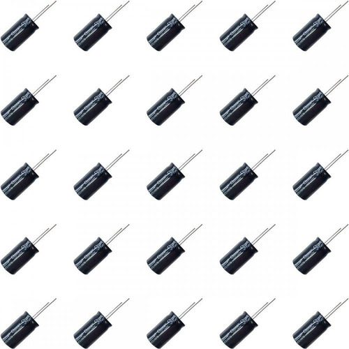 Kit 25x Capacitor Eletrolitico 220uf 250v 18x31.5mm