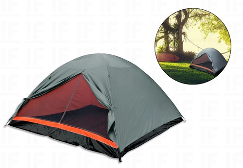 Barraca Camping Dome 4 Premium Impermeável 4 Pessoas Belfix