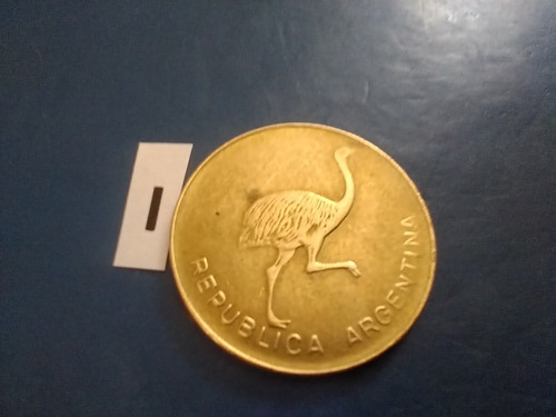 Argentina Moneda De 1 Centavo 1987 Ñandú Austral Nañfifrufi