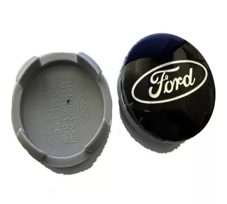 Tapa Emblema Compatible Con Aro Ford 54mm (juego 4 Unids)