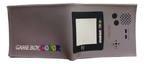 Billetera Nintendo Gameboy Color Gris