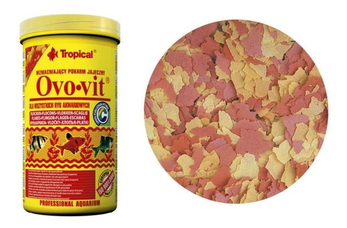 Ração Para Peixe Ovo-vit 250ml 50g Tropical