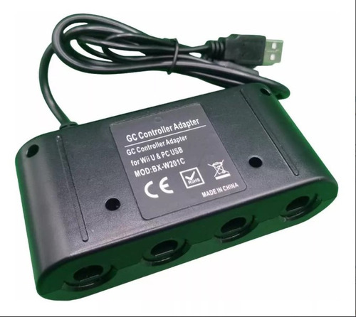 Adaptador Mandos Control Gamecube Para Wiiu Switch Y Pc