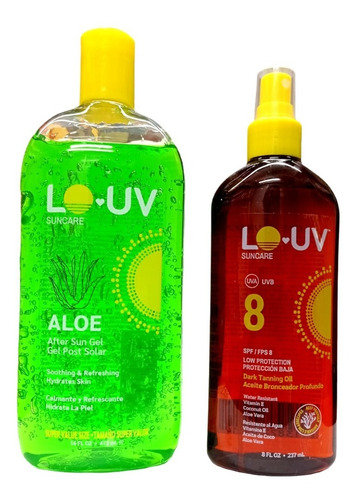 Bronceador No-ad + Gel Aloe No-ad 475 - Ml 