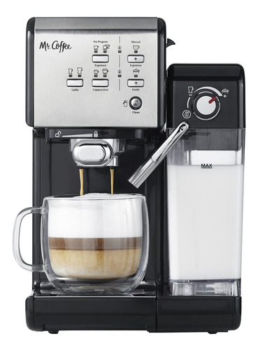 Mr. Coffee Espresso And Cappuccino Machine, Cafetera Progra