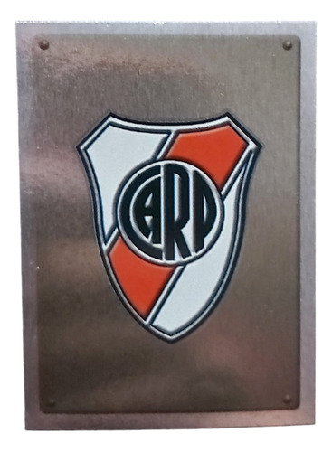 Figurita Escudo De River Futbol Argentino 2015