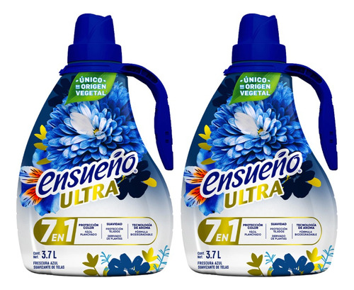 2 Pack Ensueno Suavizante De Telas 3.7 Lt