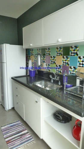 Imagem 9 de 17 de Apartamento 76.89m², 01 Dormitório, 01 Banheiro E 01 Vaga Na Garagem. Condomínio Com Portaria E Segurança 24hrs. Excelente Localização. - 21072811 - 69903418