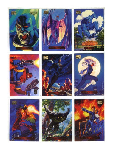 Cards Marvel Masterpiece - 1994 Fleer [ Set Completo ]