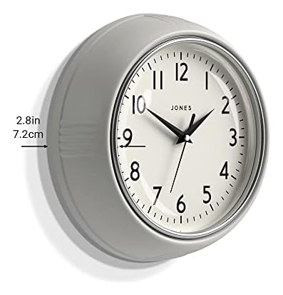 Jones Clocks® The Ketchup Reloj De Pared - Reloj De Pared An
