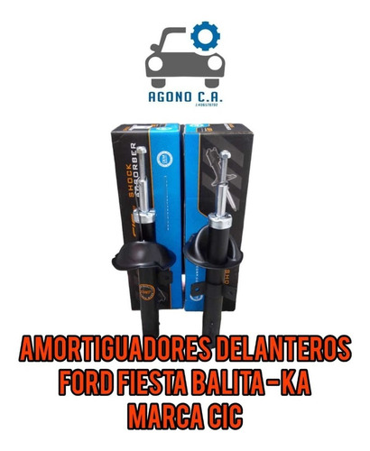 Amortiguadores Delanteros Ford Fiesta Balita / Ford Ka