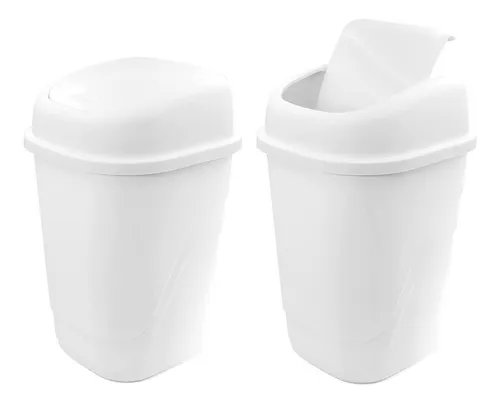 Bote de basura chico con tapa sale
