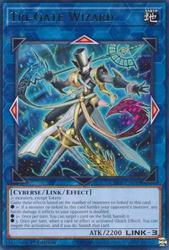 Yugioh! Tri-gate Wizard Tri-gate Wizard Inglés (Usado)