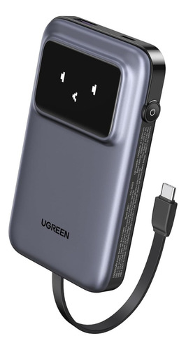 Power Bank Robot Ugreen 10,000mah Usb C 30w Pantalla Tft
