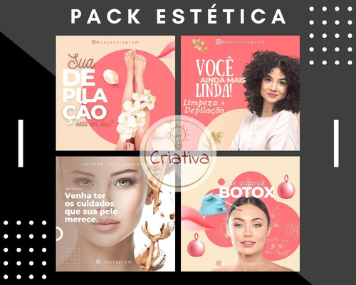 Imagem 3 de 3 de Pack De Artes Para As Redes Sociais