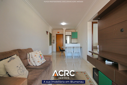 Imagem 1 de 14 de Acrc Imóveis - Apartamento Semimobiliado Com Sacada E Churrasqueira Para Venda No Bairro Fortaleza - Ap04322 - 69355089