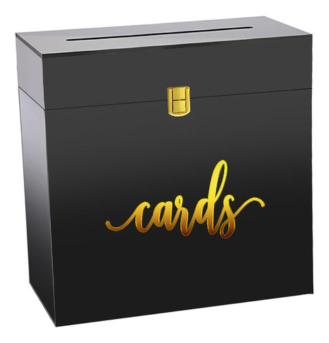 Caja De Acrílico Para Tarjetas De Boda, Tarjetero Para